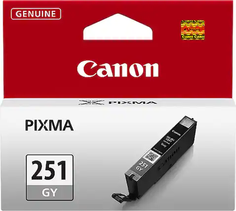 Front. Canon - 251 Standard Capacity Ink Cartridge - Gray.