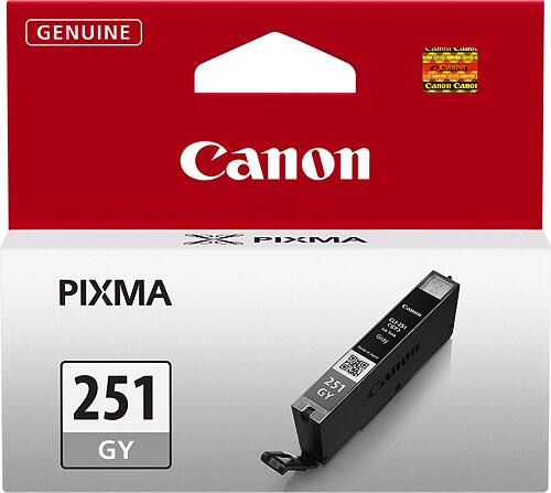 Canon - 251 Standard Capacity Ink Cartridge - Gray