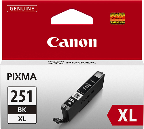 Canon - 251XL High-Yield Ink Cartridge - Black