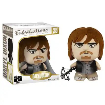 Fabrikation
Soft Sculpture by Funko
25
Daryl Dixon
Walking Dead
25th Anniversary
Daryl Dixon