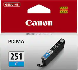 Canon - 251 Ink Cartridge - Cyan