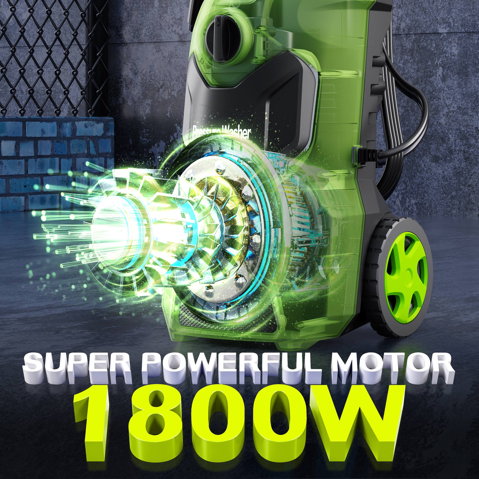 Power Washer SUPER POWERFUL MOTOR 1800W