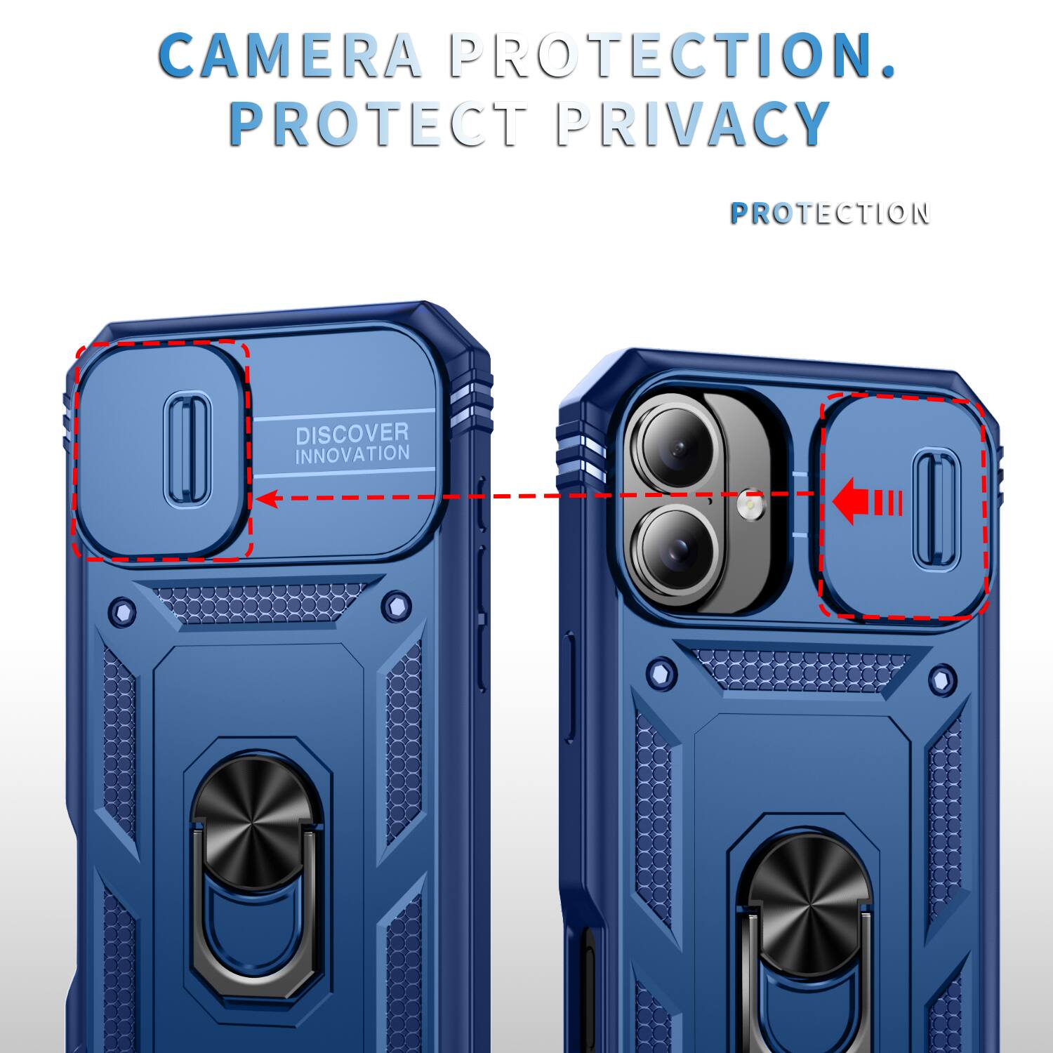 CAMERA PROTECTION. PROTECT PRIVACY PROTECTION. DISCOVER INNOVATION