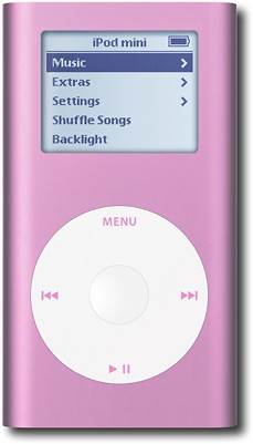 Best Buy: Apple® iPod™ mini 4GB* MP3 Player Pink M9804LL/A