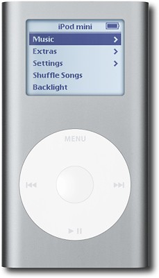 Best Buy: Apple® iPod™ mini 6GB* MP3 Player Silver M9801LL/A