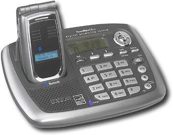 Angle Standard. Uniden - 5.8GHz Expandable Cordless Cell Link Phone w/Digital Answering System.