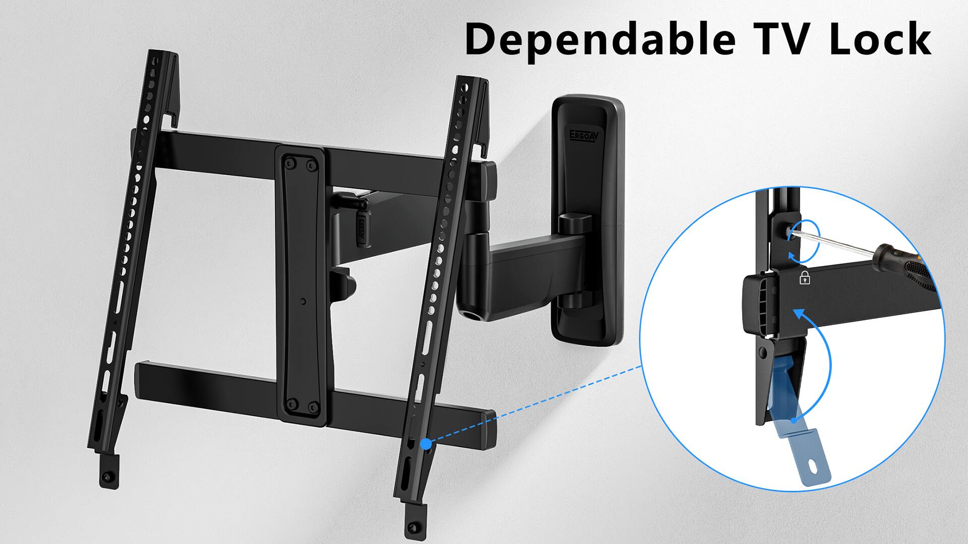Dependable TV Lock ERGOAY