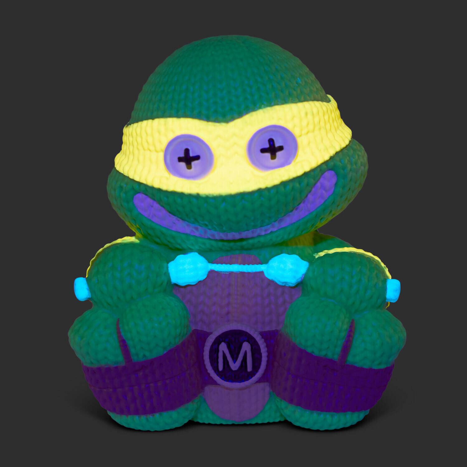 Alt View 4. Handmade by Robots - Handmade by Robots - Teenage Mutant Ninja Turtles (TMNT) - Michelangelo #372 (Glow in the Dark)   - COLLECTIBLES - Multicolor.