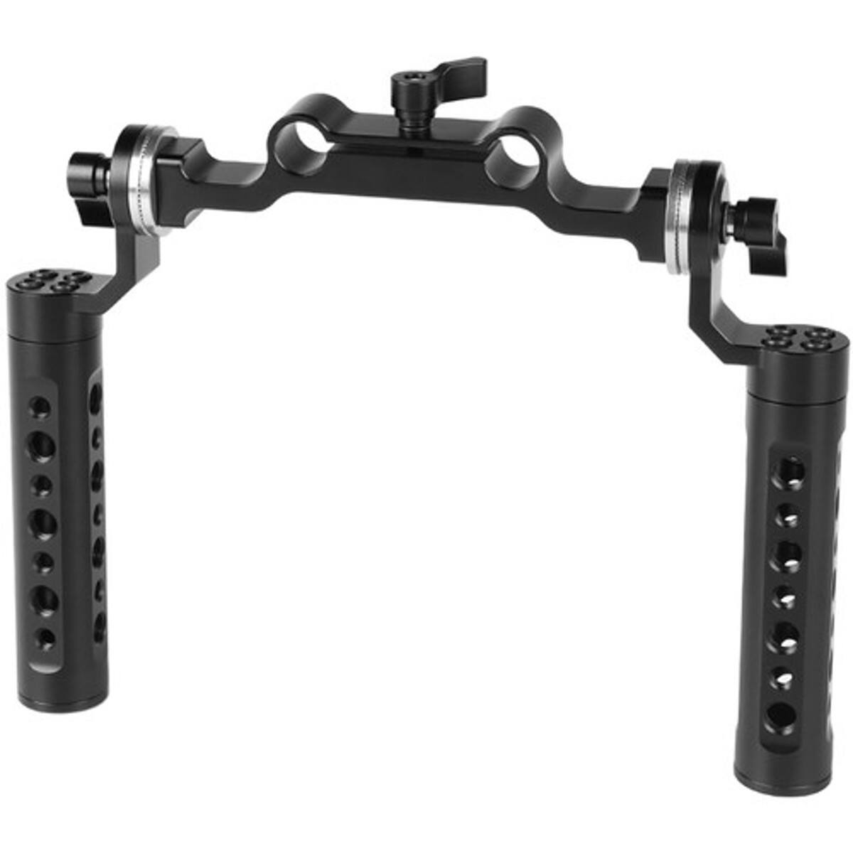 Alt View 2. CAMVATE - CAMVATE Aluminum Handgrip Kit with 15mm Rosette Railblock.