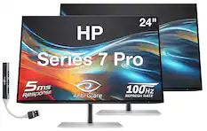 HP Series 7 Pro 24" 5ms Response 100Hz Refresh Rate Anti-Glare