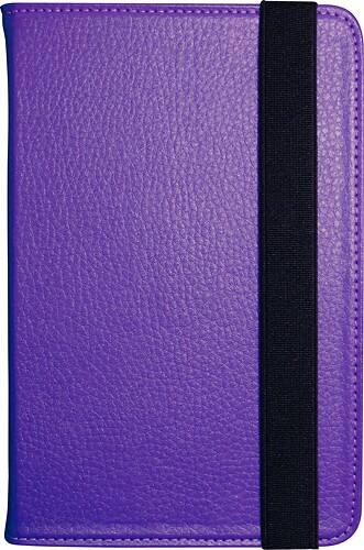 Front Standard. Visual Land - Pro Folio Case for Most 7" Tablets - Purple.