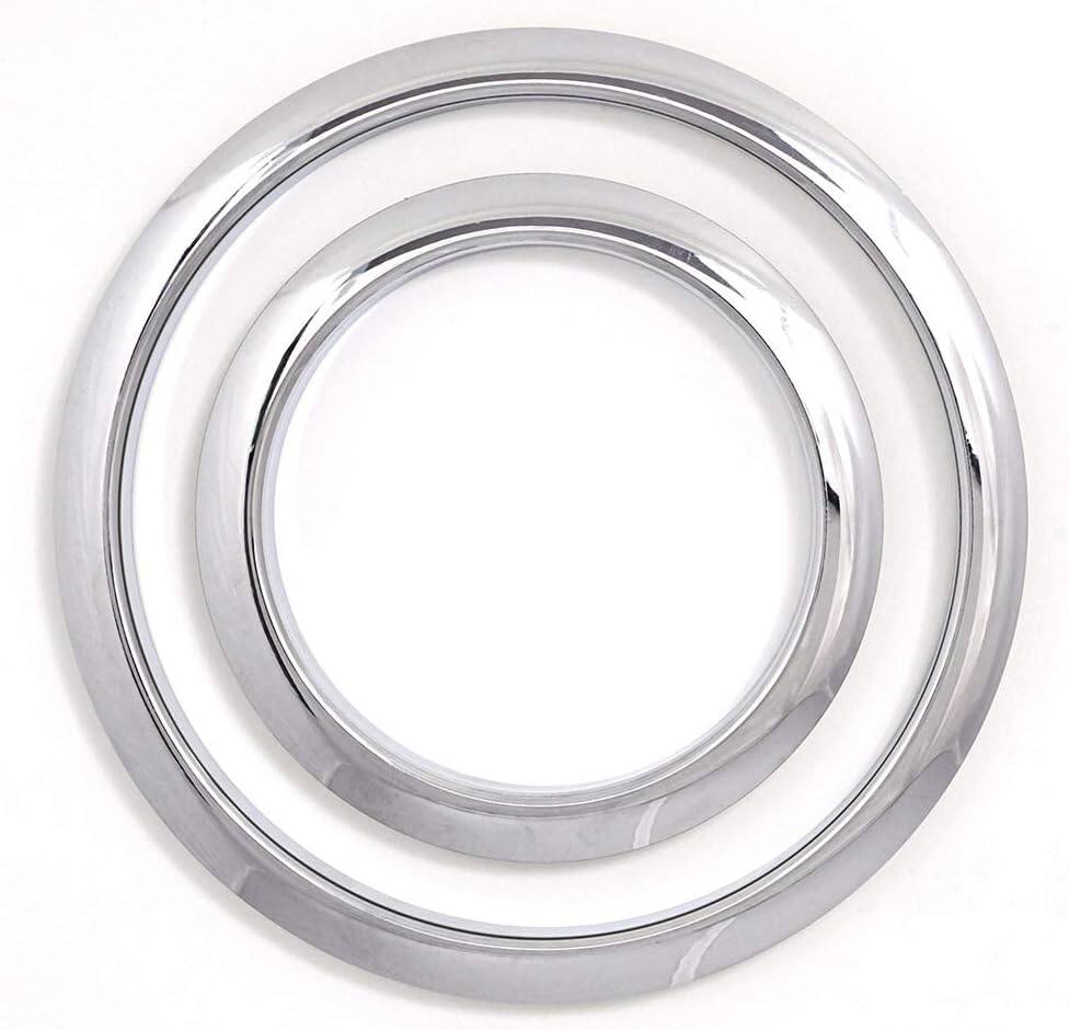 Angle. Gibraltar Hardware - 5" Port Hole Protector Rings, Two-Piece Snap-On Design for Bass Drum Head Protection.