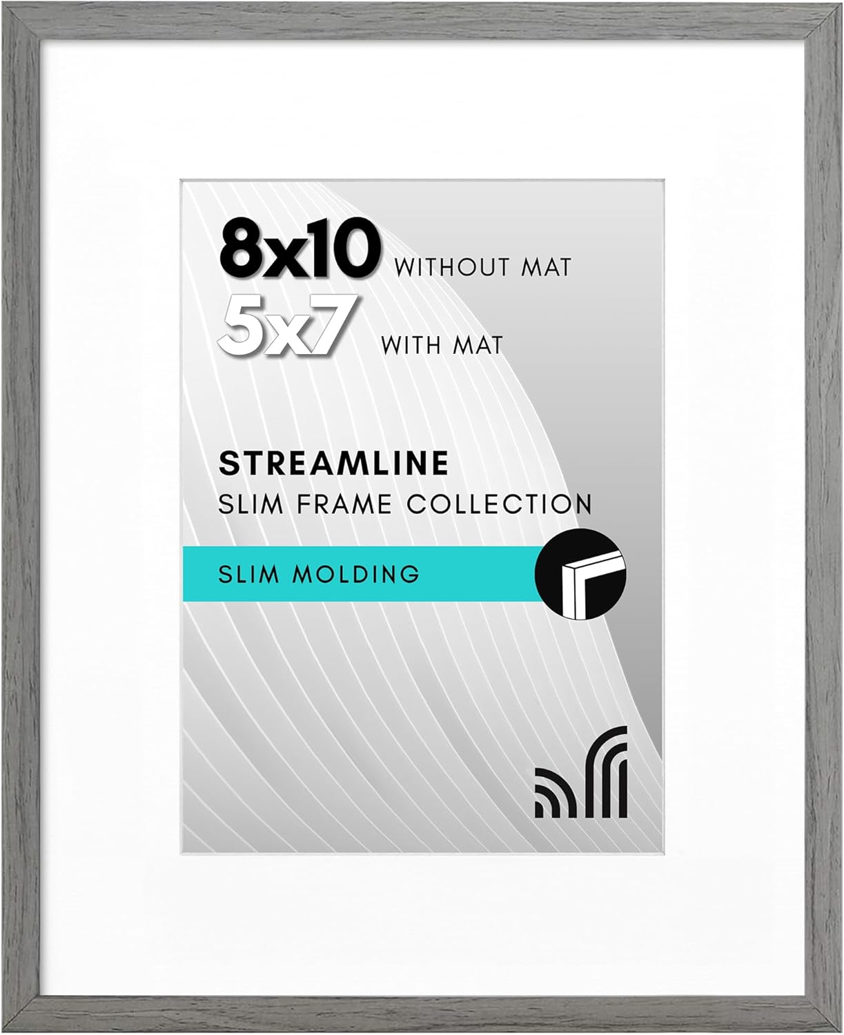 blue 24x28 Picture Frame with Polished Plexiglass Use as 20x24 Frame ...