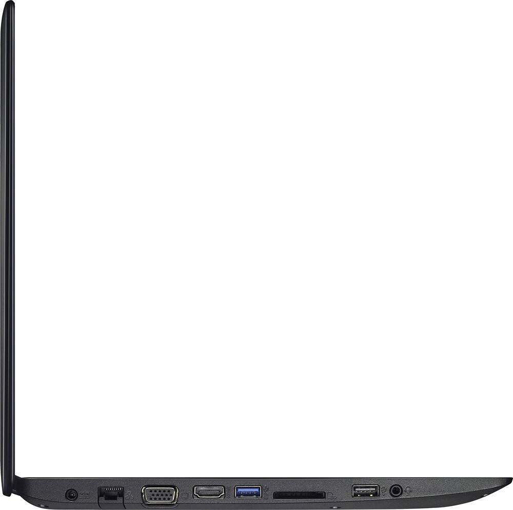 Alt View 10. Asus - 15.6" Laptop - Intel Pentium - 4GB Memory - 750GB Hard Drive - Black.