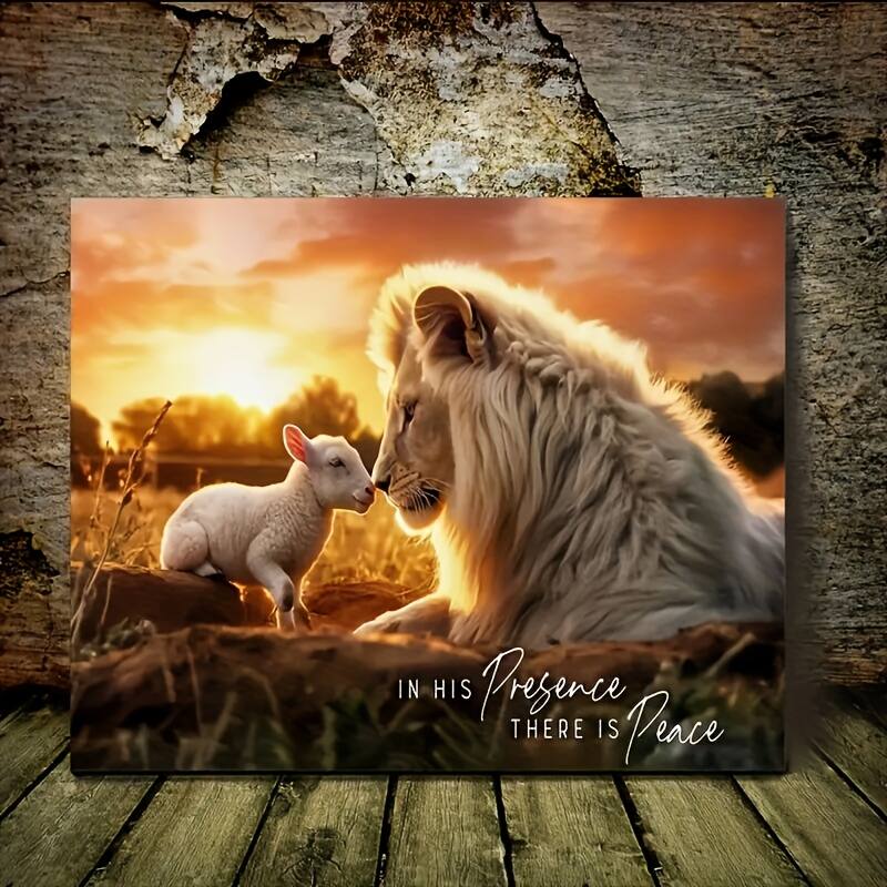 IN HIS PRESENCE THERE IS PEACE