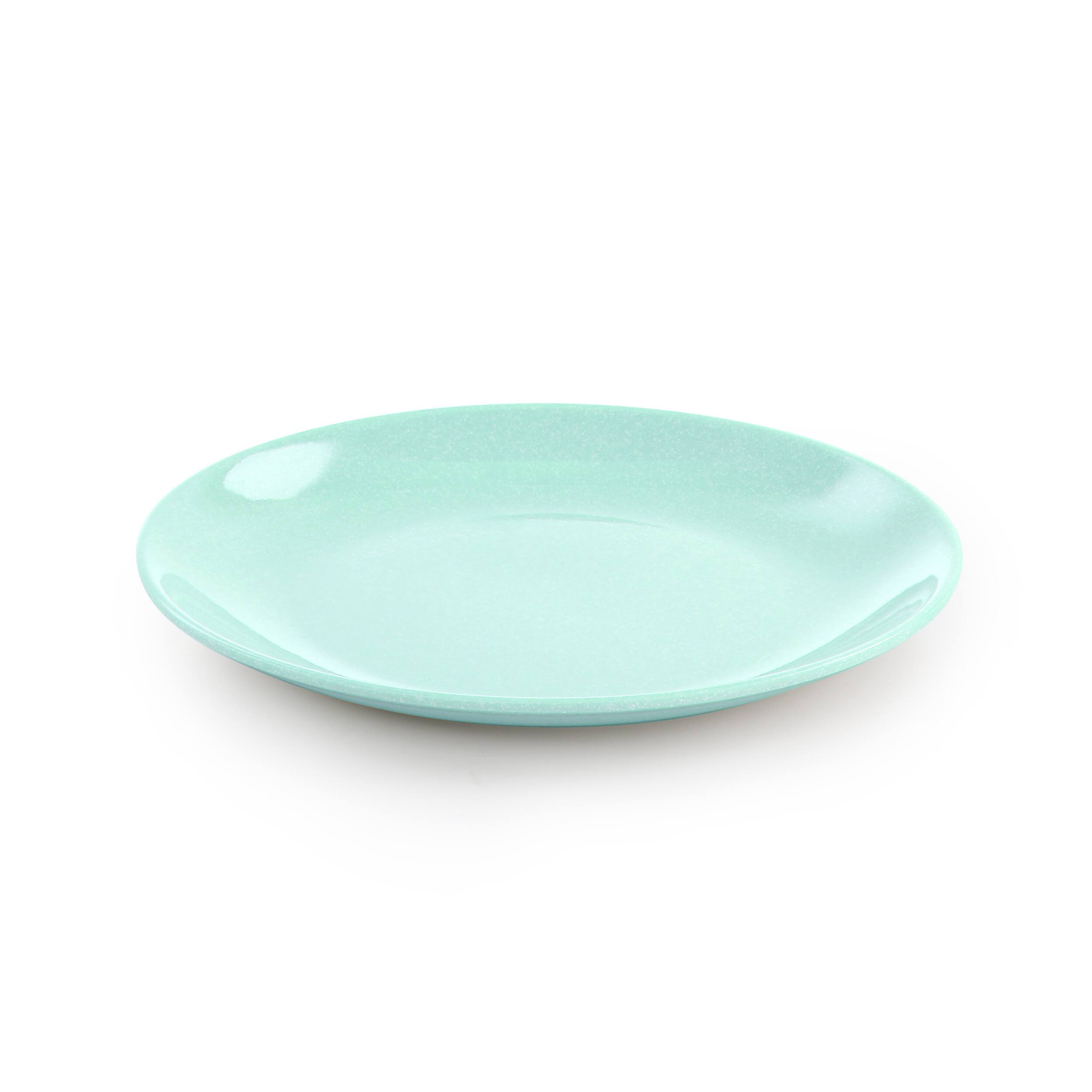 Alt View 3. Martha Stewart - Martha Stewart 12 Piece Melamine Dinnerware Set in Blue - Blue.
