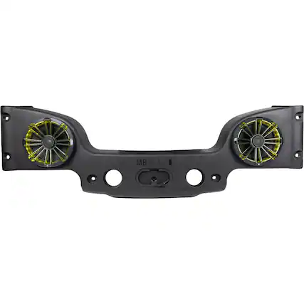 Front. MB Quart - Tuned 8" Coaxial Car Speakers with Composite Polypropylene Cones (Pair) - Black.