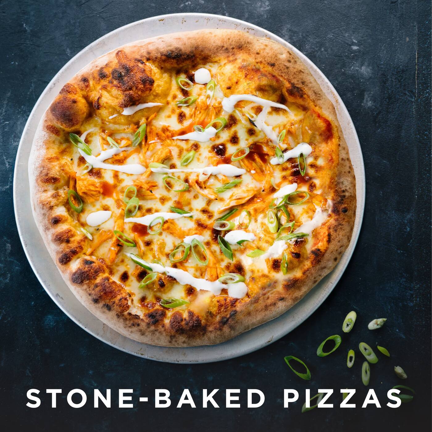 STONE-BAKED PIZZAS