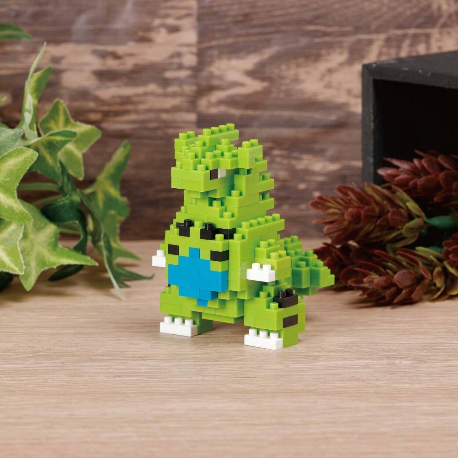 Alt View 3. Bandai - Nanoblock - Pokemon Series - Tyranitar Building Kit   - COLLECTIBLES - Multicolor.