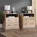 Alt View 11. Walker Edison - 2-Piece 25" Classic Open Cubby Side Table Set - White Oak.