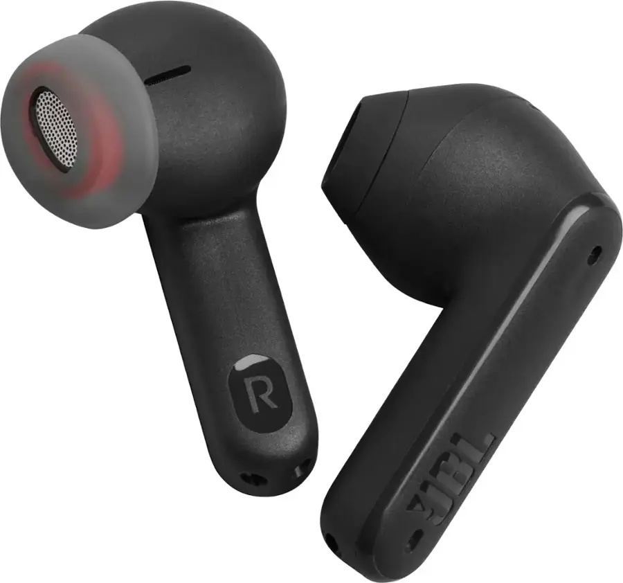Alt View 6. JBL - Tune Flex 2 True Wireless Noise Cancelling Earbuds - Black - Black.