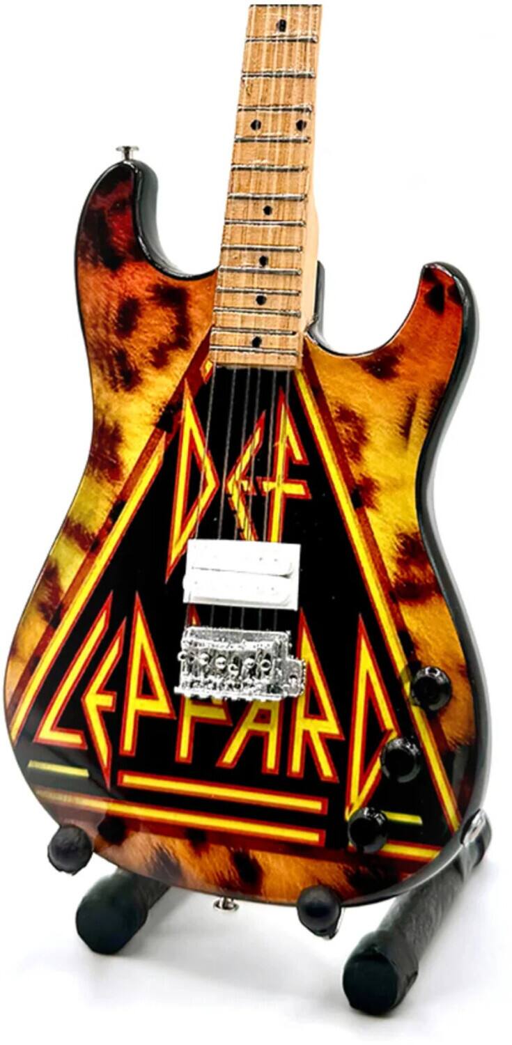 Alt View 1. PopMarket - Def Leppard - The Mini Axe - Def Leppard - EP - Mini Guitar Replica Collectible   - COLLECTIBLES - Multicolor.