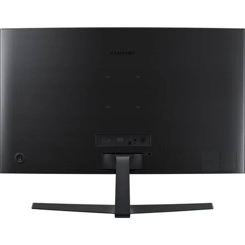 Alt View 5. Samsung - 27" 1080p 4ms 60Hz AMD FreeSync Curved Monitor HDMI DP LC27F398FWN - Black.