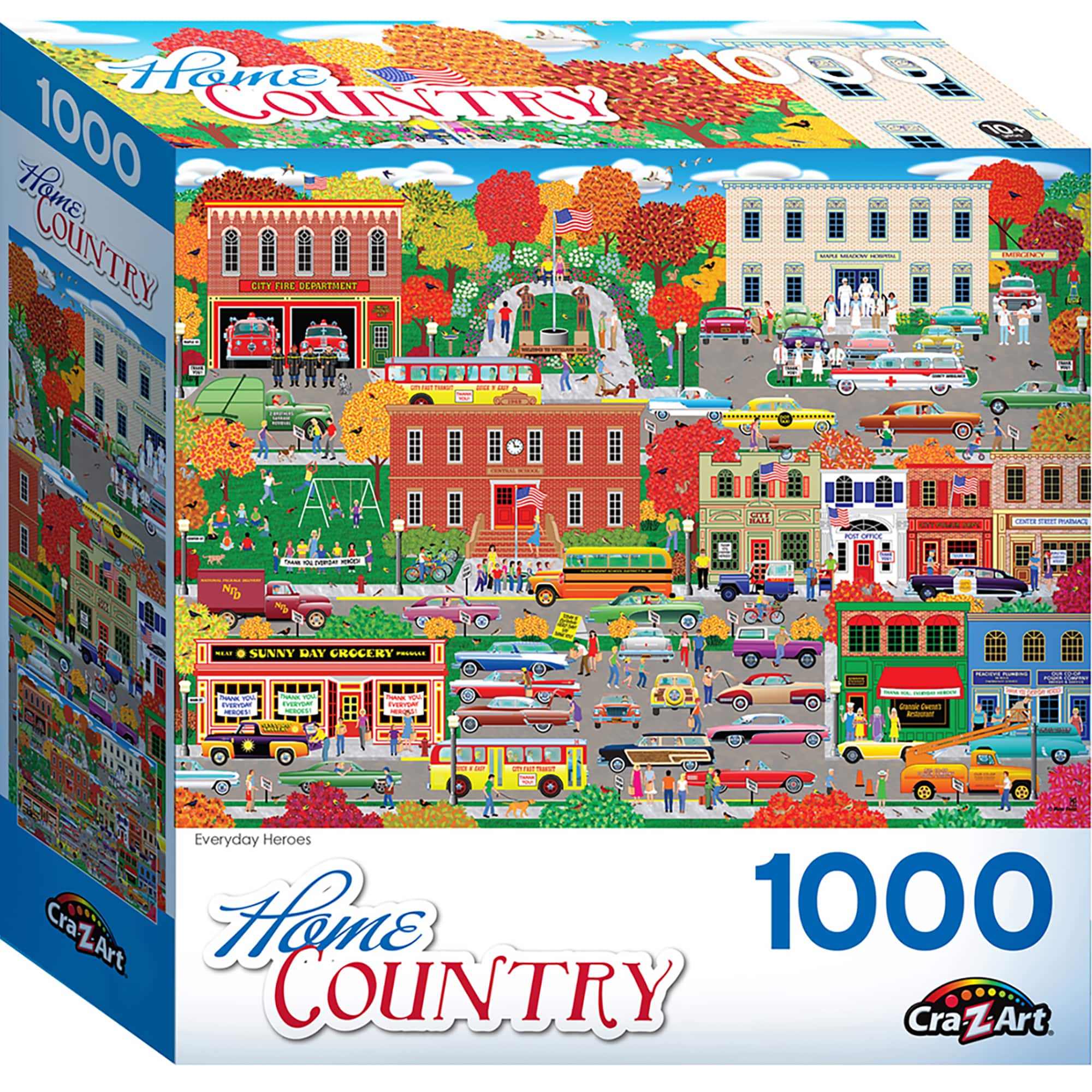 Home Country CraZArt 1000 Piece Puzzle