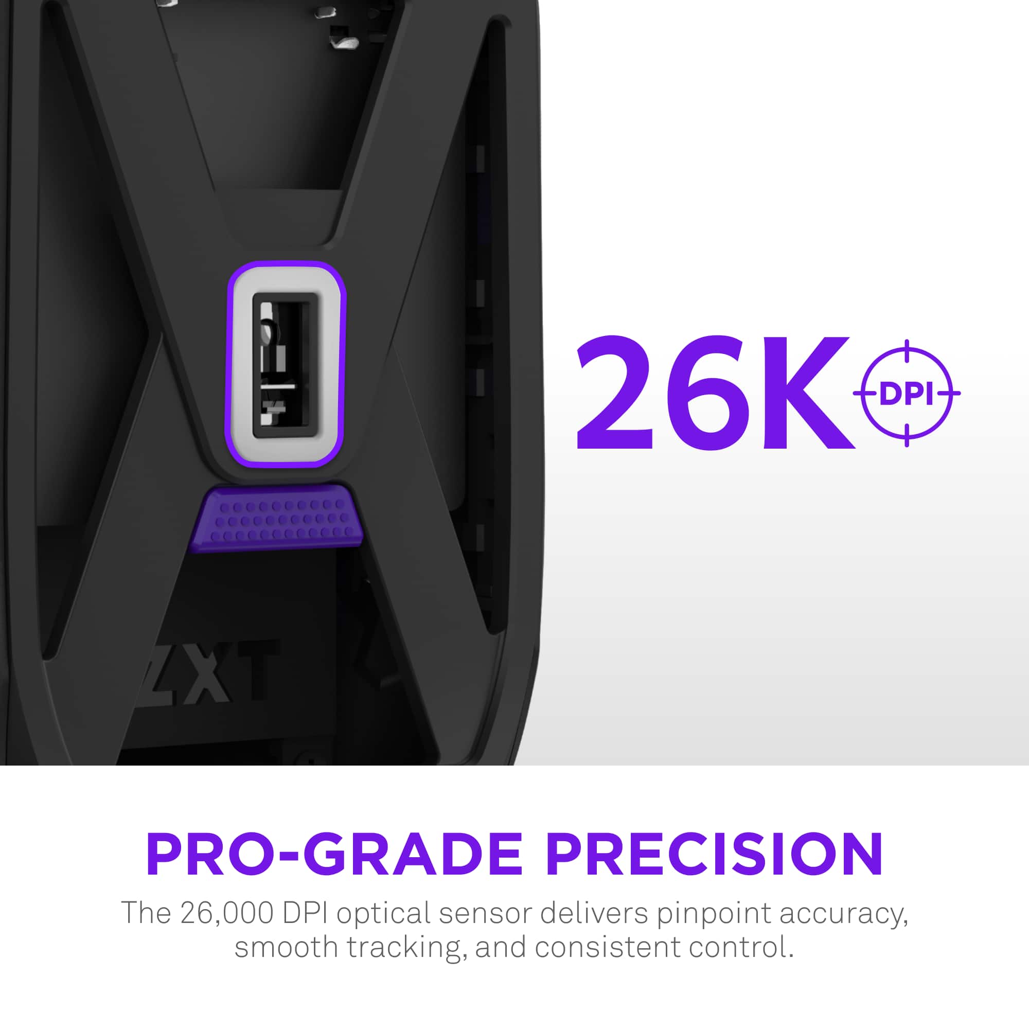 NZXT Lift Elite Wireless Gaming Mouse with 4K/8K Polling Rates
