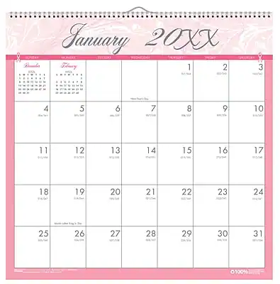 Sure, here is the corrected and grouped text from the image:
---
**January 20XX**
**Sunday**
1
2
3
4
5
6
7
8
9
10
11
12
13
14
15
16
17
18
19
20
21
22
23
24
25
26
27
28
29
30
31
**Monday**
1
2
3
4
5
6
7
8
9
10
11
12
13
14
15
16
17
18
19
20
21
22
23
24
25
26
27
28
29
30
31
**Tuesday**
1
2
3
4
5
6
7
8
9
10
11
12
13
14
15
16
17
18
19
20
21
2