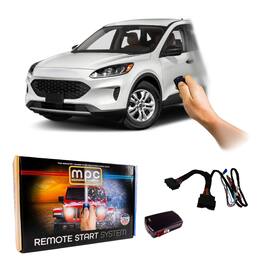 MPC - PLUG N PLAY No-Honk OEM Activated Remote Starter For 2020-2022 Ford Escape - Black