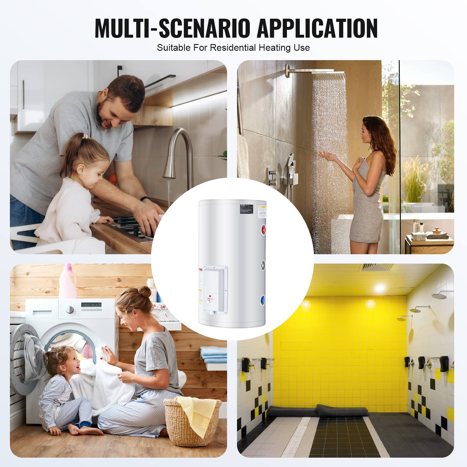 MULTI-SCENARIO APPLICATION  
Suitable For Residential Heating Use