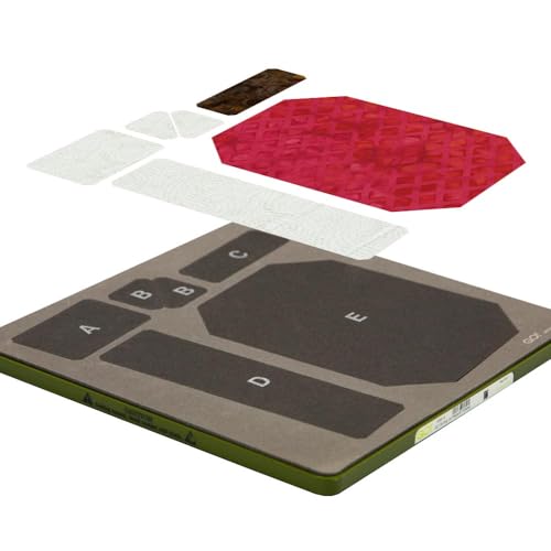 Alt View 1. AccuQuilt - Canning Jar Pieced-8" Finished Die W/Mat - Quilting Supplies, Cutting Dies, Quilting Patterns, Quilt Die - Black.