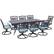 Front. Hanover - Traditions 9-Piece Dining Set - Cast/Blue.