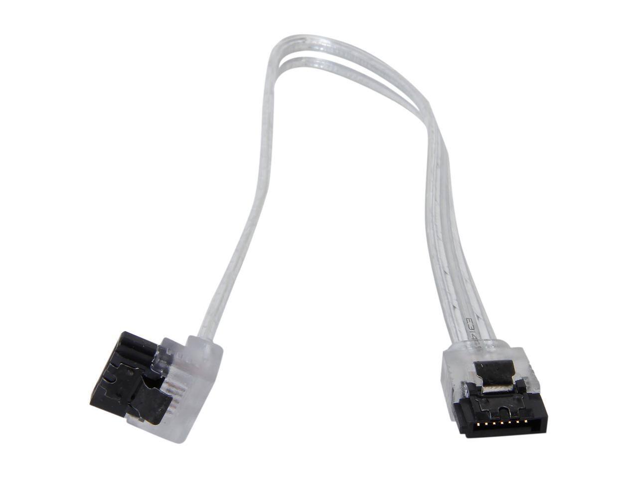 Alt View 1. Nippon Labs - Nippon Labs SATA3L0.8FT-90/180SL 0.8 ft. SATA III Cable w/ Locking Latch (90 degree to 180 degree) 0.8 feet- OEM.