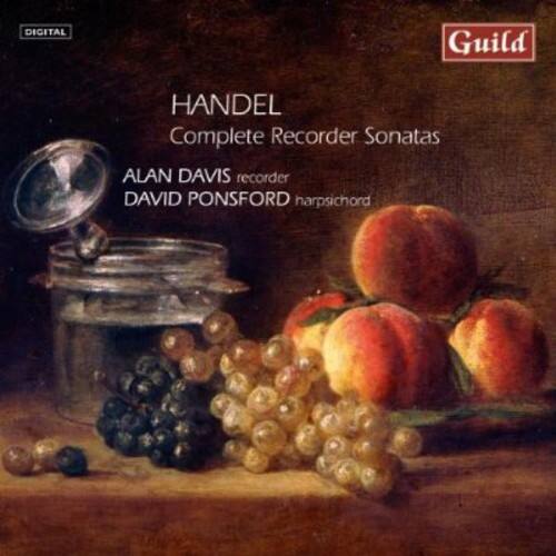 DIGITAL  
Guild  
HANDL  
Complete Recorder Sonatas  
ALAN DAVIS recorder  
DAVID PONSFORD harpsichord