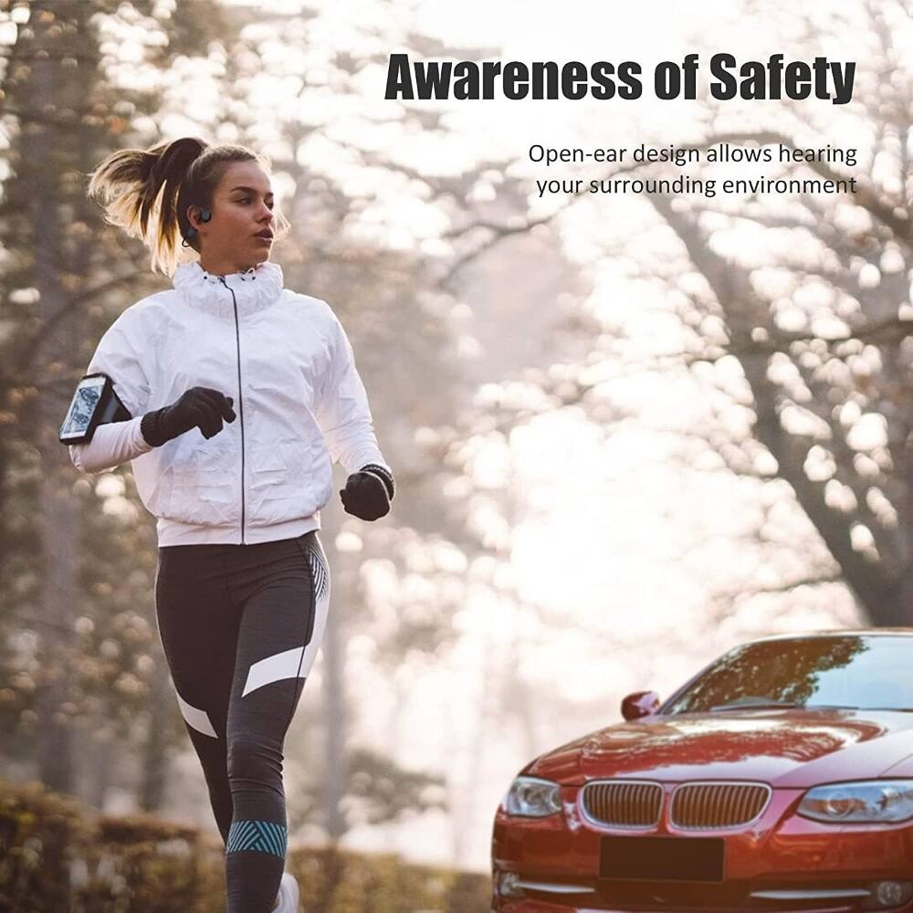 Awareness of Safety

Open-ear design allows hearing your surrounding environment