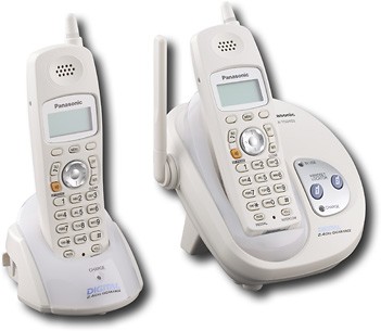 Best Buy: Panasonic 2.4GHz Cordless Phone System with Dual