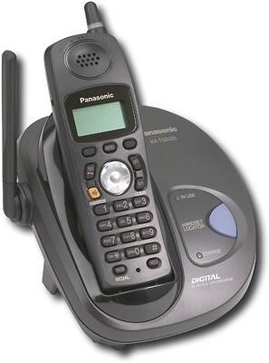Angle Standard. Panasonic - 2.4GHz Cordless Phone System with Caller ID.