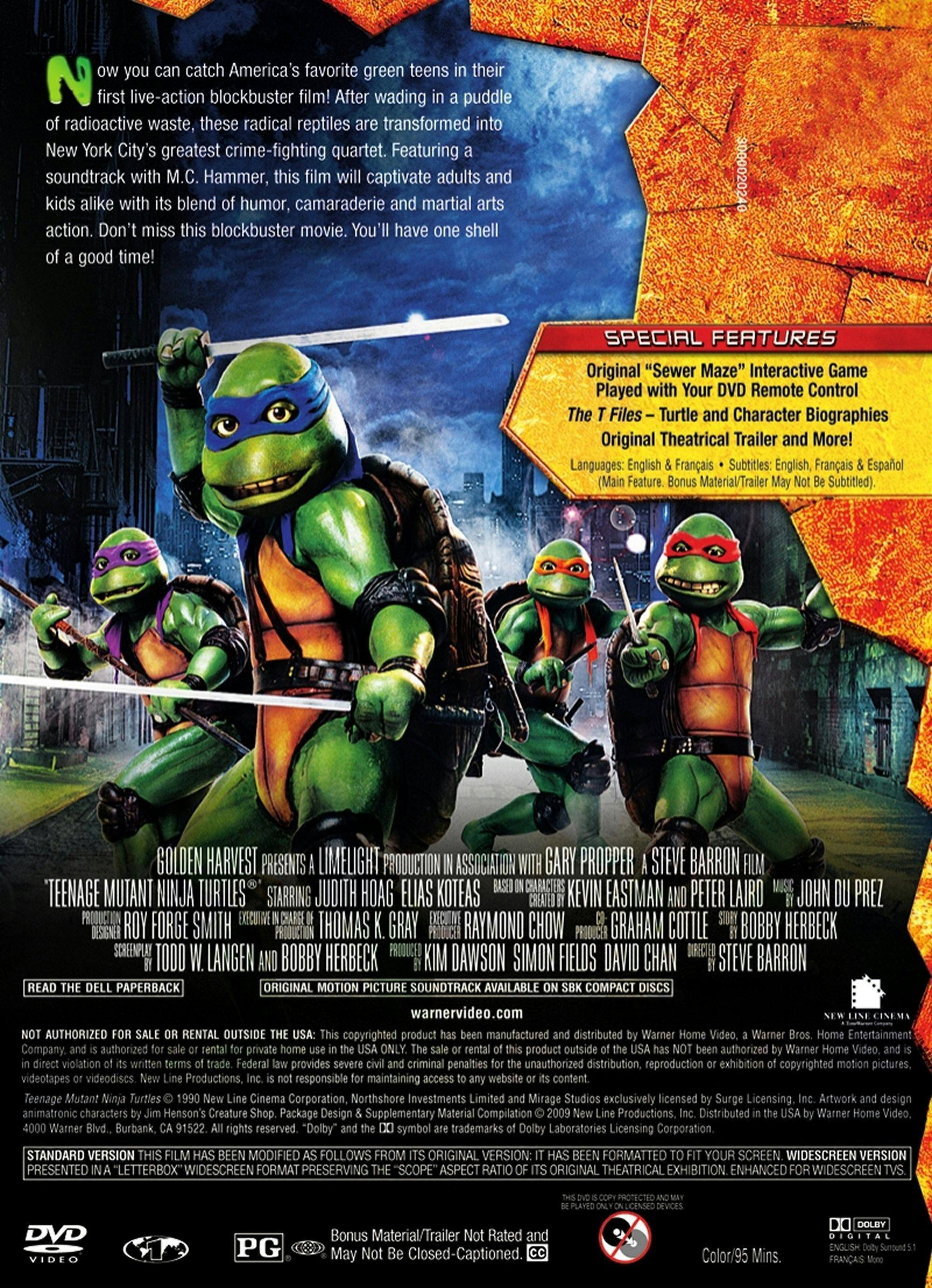 Angle. Teenage Mutant Ninja Turtles (25th Anniversary Edition) [DVD].