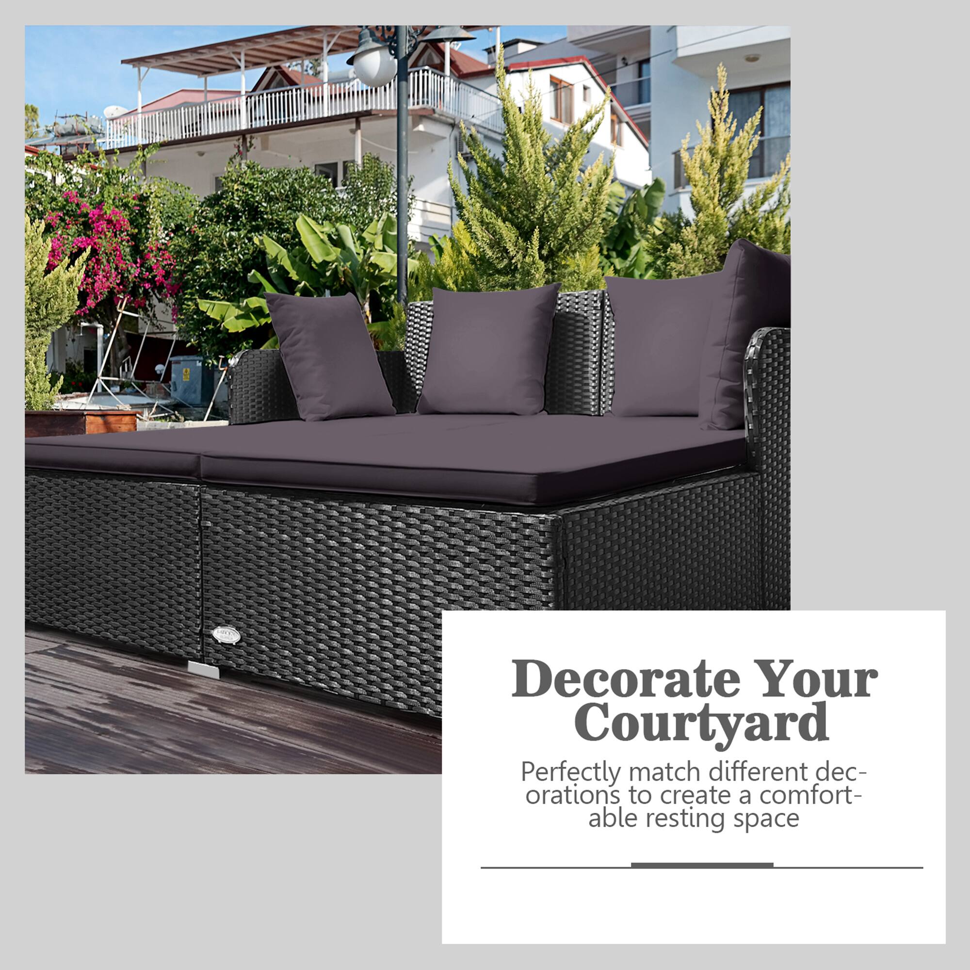 Decorate Your Courtyard

Perfectly match different decorations to create a comfortable resting space