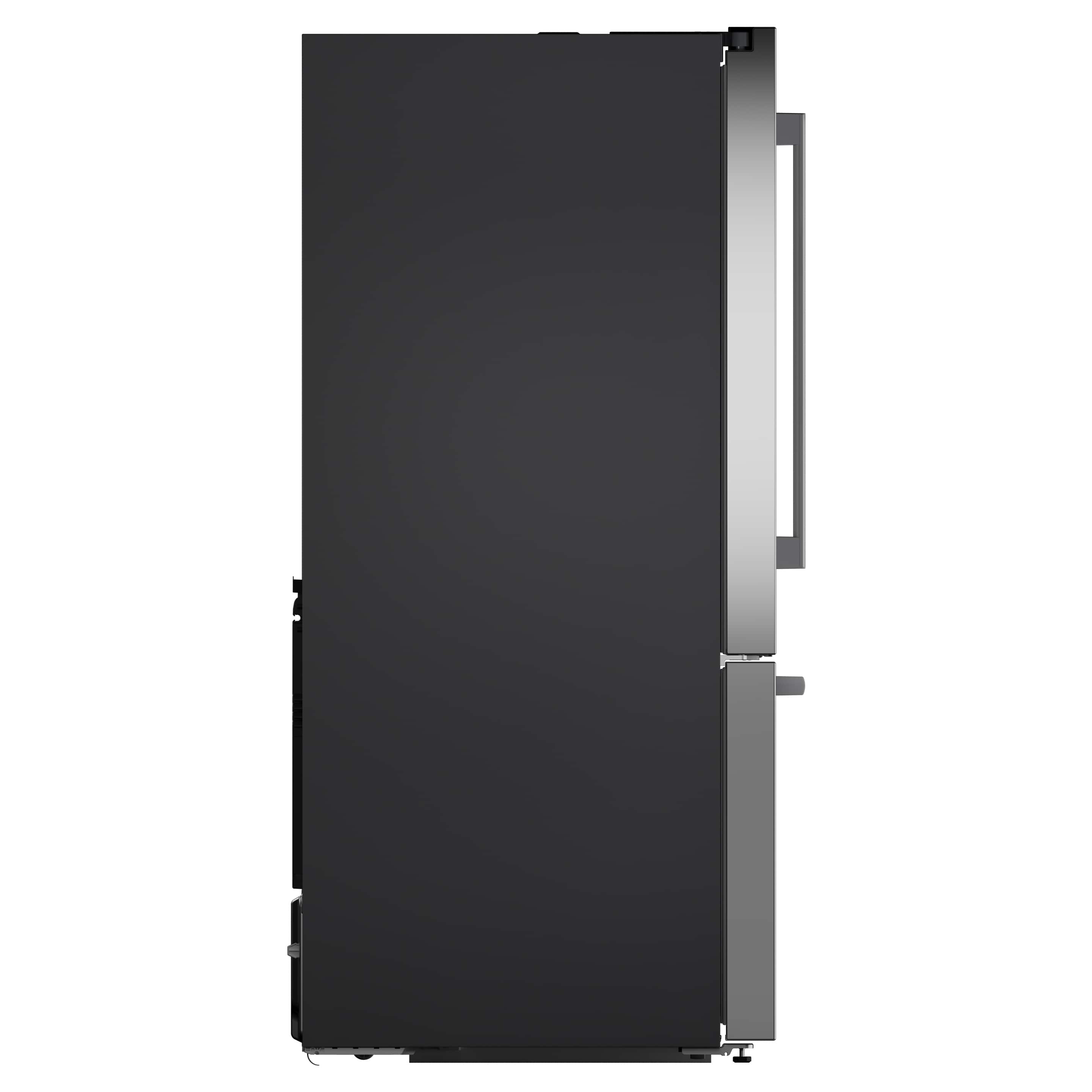 Alt View 1. Bosch - 500 Series 26 Cu. Ft. 3-Door French Door Smart Refrigerator with External Water and Ice - Stainless Steel.