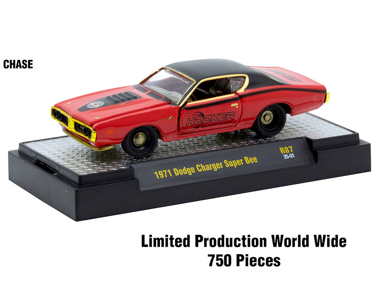 CHASE  
HOCKER BLACKHEART  
1971 Dodge Charger Super Bee  
R87 25-01  
Limited Production World Wide  
750 Pieces