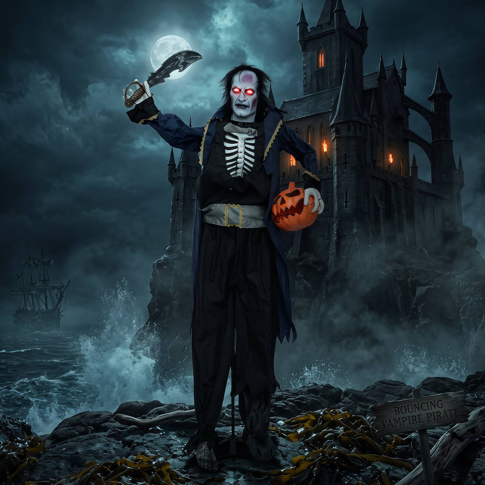 Bouncing Vampire Pirate