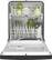 Alt View 2. Amana - 24" Tall Tub Built-In Dishwasher - Black.