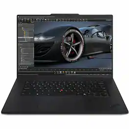 Lenovo - ThinkPad P1 Gen 7 21KV0005US 16" Touchscreen Notebook - WQUXGA - Intel Core Ultra 9 185H - vPro Technology - Inte - Black