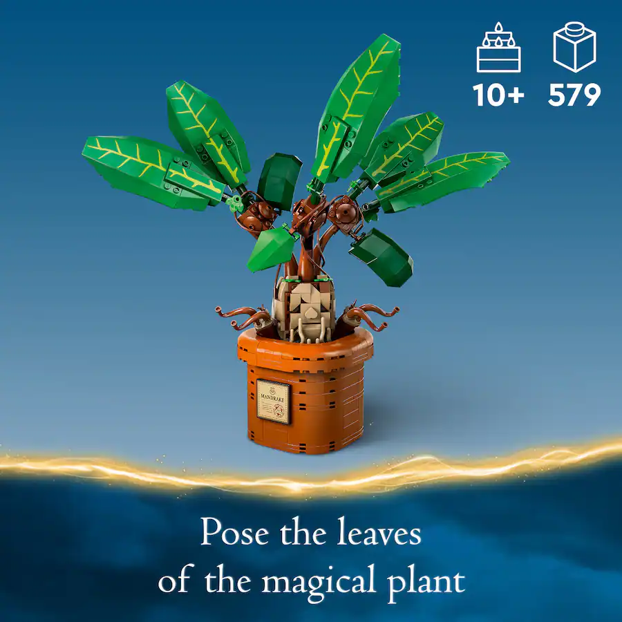 LEGO Harry Potter Mandrake Magical Plant Toy 76433 6470530 Best Buy lego-harry-potter-mandrake-magical-plant-toy-76433-6470530-best-buy