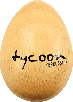 Front. Tycoon Percussion - Egg Shakers (Pair) - Black.