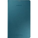Front. Samsung - Simple Cover for Samsung Galaxy Tab S 8.4" Tablets - Electric Blue.