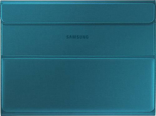Front. Samsung - Book Cover for Samsung Galaxy Tab S 10.5 - Electric Blue.